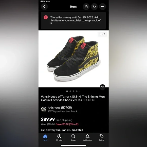 Vans Sk8-Hi - Picture 6 of 7